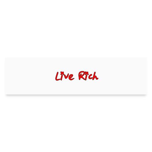 liverichlogo4redandblack - Bumper Sticker