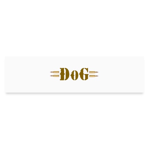 DoG bulletLogo - Bumper Sticker