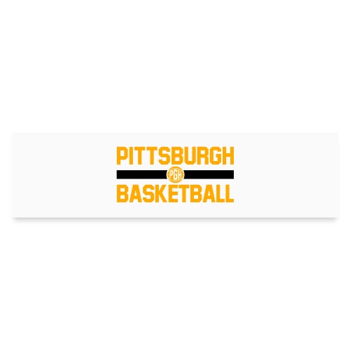 pgh basketball - Bumper Sticker