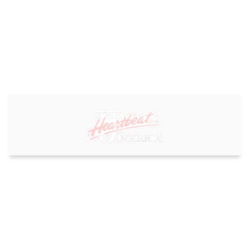 The Heartbeat of America - Bumper Sticker