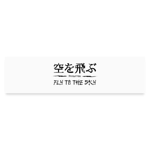 FLY TO THE SKY - Bumper Sticker