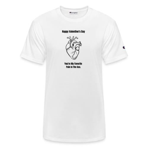 I'm Glad I Swiped Right T-Shirt | Funny Valentine - Champion Unisex T-Shirt
