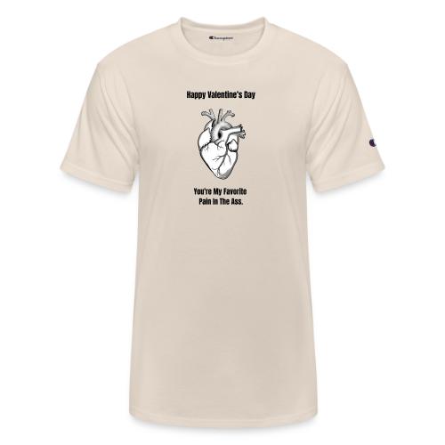 I'm Glad I Swiped Right T-Shirt | Funny Valentine - Champion Unisex T-Shirt