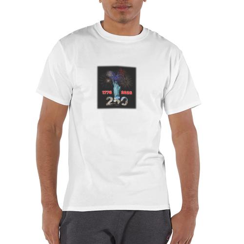 1776 - 2026 - 250 Years USA | Fireworks - Champion Unisex T-Shirt
