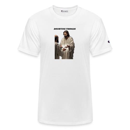 Doubting Thomas Resurrection T Shirt, Gift - Champion Unisex T-Shirt