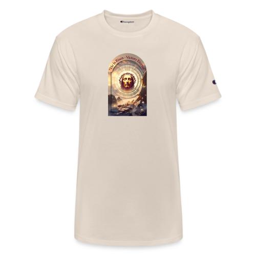 Easter He Is Risen Sacred Face T Shirt, wife Gift - Champion Unisex T-Shirt