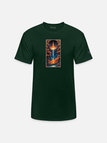 Fantastic Journey - Champion Unisex T-Shirt - Dark Green