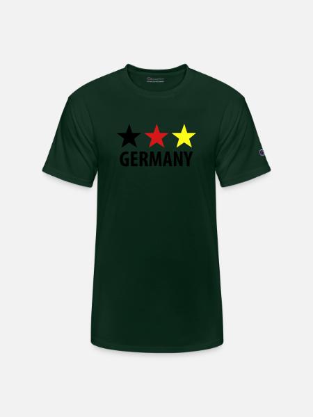 germany - Champion Unisex T-Shirt - Dark Green
