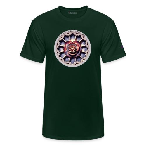 Easter Rose Resurrection T Shirt, Spring Gift - Champion Unisex T-Shirt