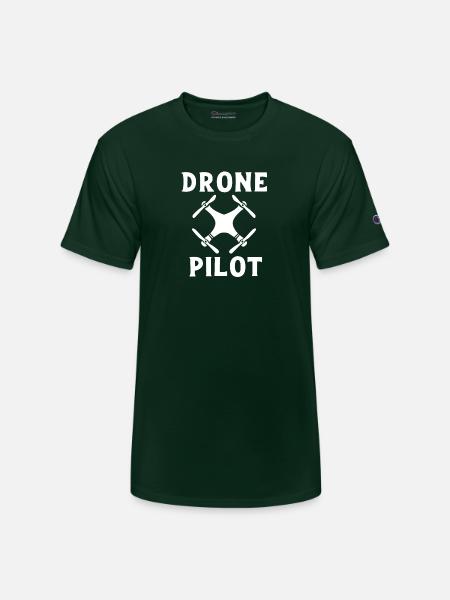 Drone Pilot - Champion Unisex T-Shirt - Dark Green