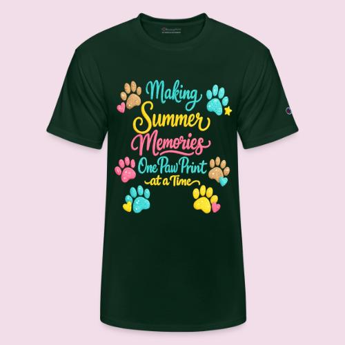 Making Summer Memories Faux Embroidery - Champion Unisex T-Shirt