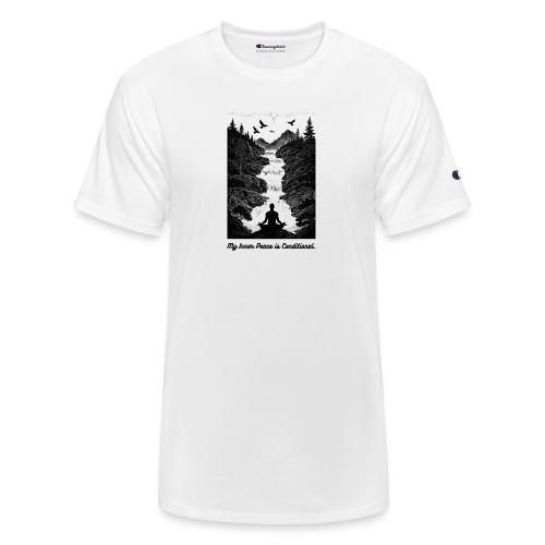 Conditional Inner Peace T-Shirt | Minimalist Zen - Champion Unisex T-Shirt