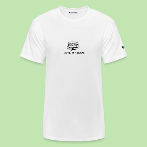 I love my book t-shirt - Champion Unisex T-Shirt