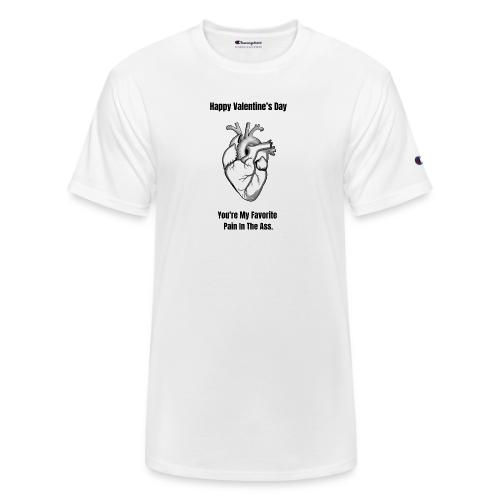 I'm Glad I Swiped Right T-Shirt | Funny Valentine - Champion Unisex T-Shirt