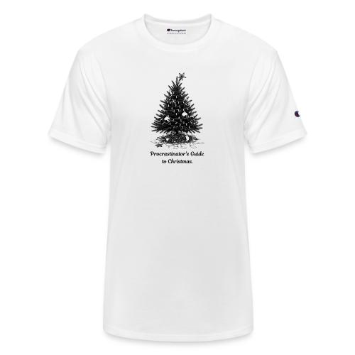 Procrastinator's Guide Christmas T-Shirt - Champion Unisex T-Shirt