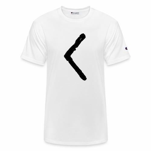 Elder Futhark Rune Kenaz - Letter C & K - Champion Unisex T-Shirt