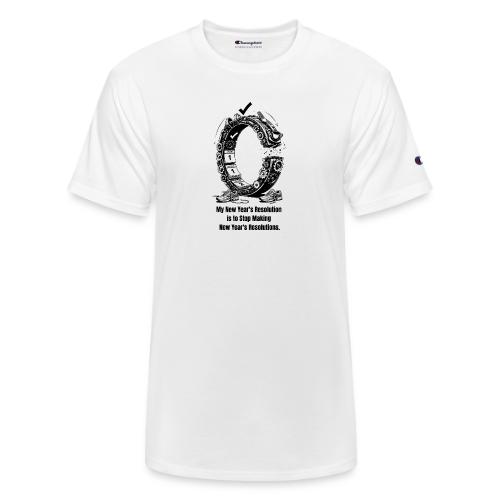 The Resolution Loop - Sarcastic New Year's T-Shirt - Champion Unisex T-Shirt