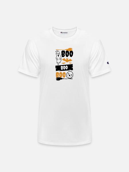 Boo boo boo - Champion Unisex T-Shirt - white