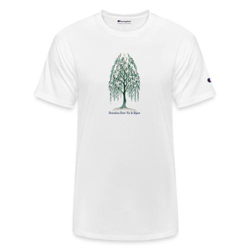 Easter Branches Bow Willow T Shirt, Easter Gift - Champion Unisex T-Shirt