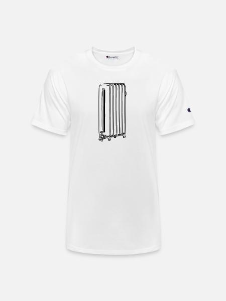 Radiator - Champion Unisex T-Shirt - white
