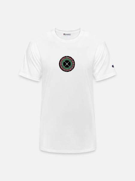 Roulette Wheel - Champion Unisex T-Shirt - white