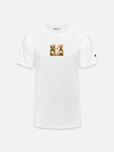 Golden Windfall Angels - Champion Unisex T-Shirt - white