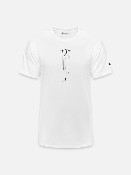 The Climb - Champion Unisex T-Shirt - white