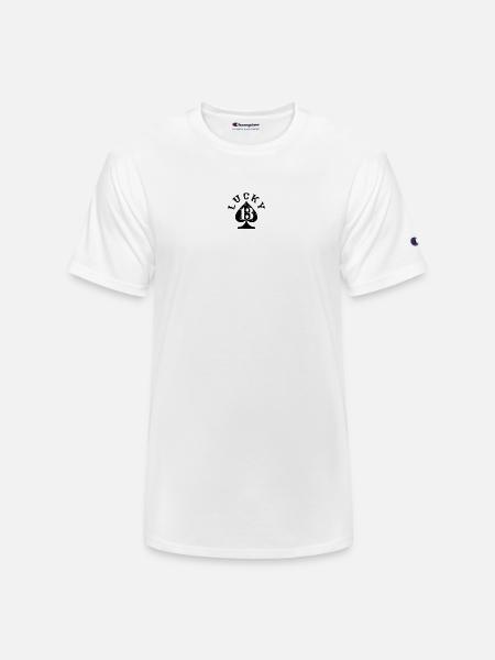 Lucky 13 Spade - Champion Unisex T-Shirt - white
