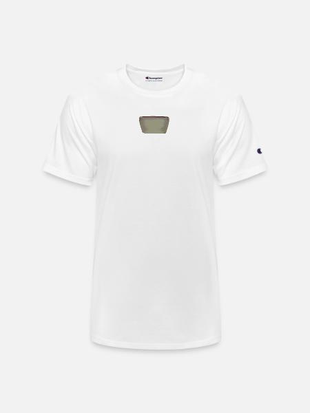 Antique Rim Ceramic Plate - Champion Unisex T-Shirt - white