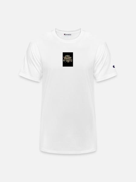 Motivational & Comfy Tee - Champion Unisex T-Shirt - white