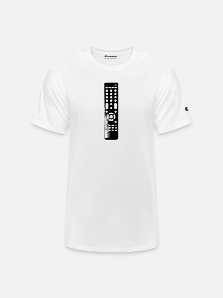 Remote Control - Champion Unisex T-Shirt - white