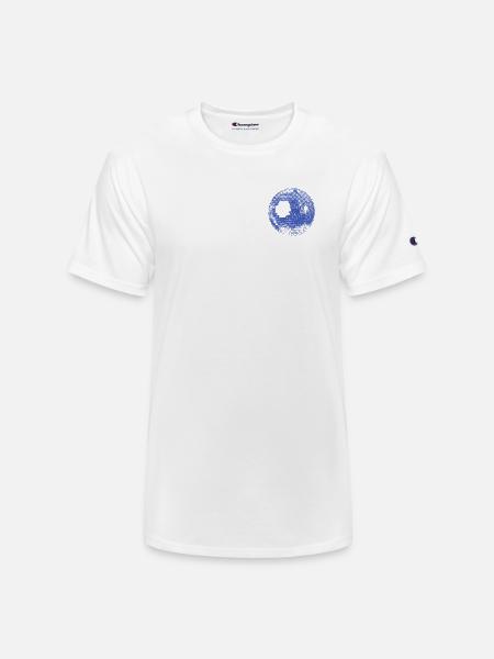 Retro Disco Ball - Champion Unisex T-Shirt - white