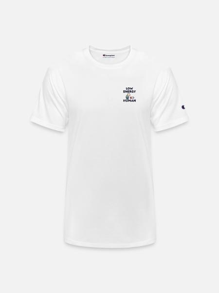 Low Energy Human Illustration - Champion Unisex T-Shirt - white