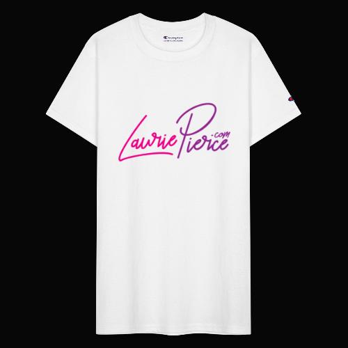 LauriePierce.com Logo - Champion Unisex T-Shirt