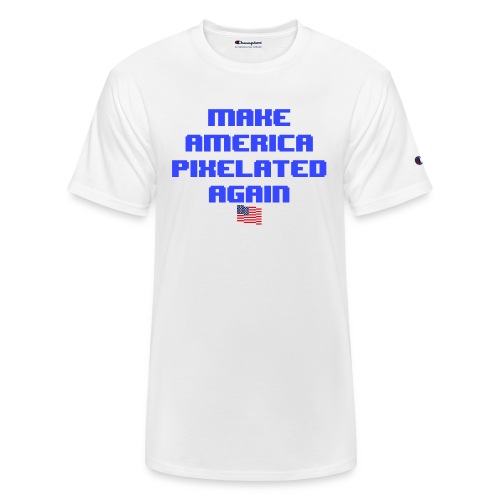 Pixelated America - Champion Unisex T-Shirt
