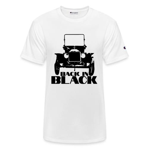 Back In Black - Champion Unisex T-Shirt