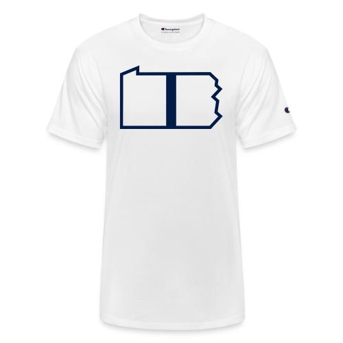 Happy Valley Helmet Stripe (On White) - Champion Unisex T-Shirt