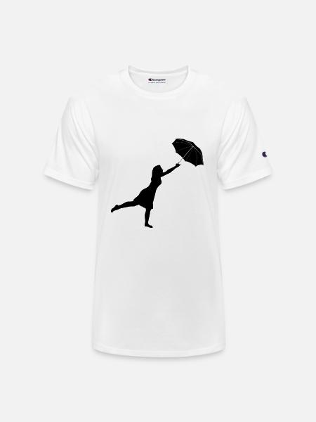 UMBRELLA - Champion Unisex T-Shirt - white