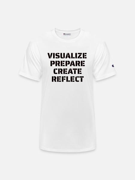 Artist Quote - Champion Unisex T-Shirt - white