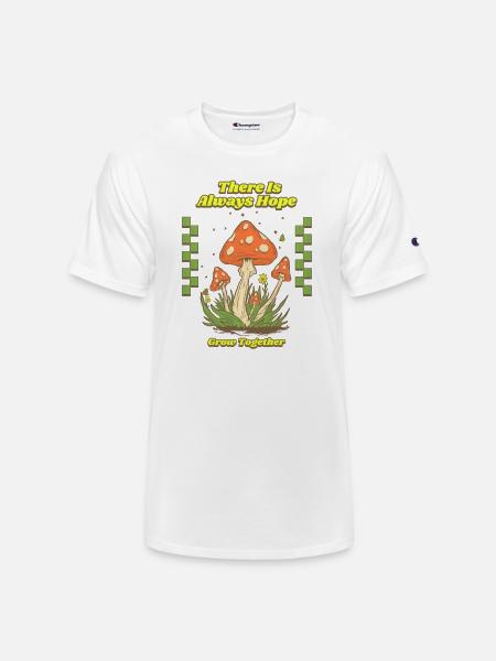 There is always hope - Champion Unisex T-Shirt - white