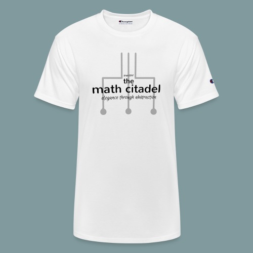Abstract Math Citadel - Champion Unisex T-Shirt