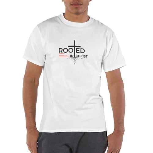 Rooted in Christ - Colossians 2:7 - Champion Unisex T-Shirt