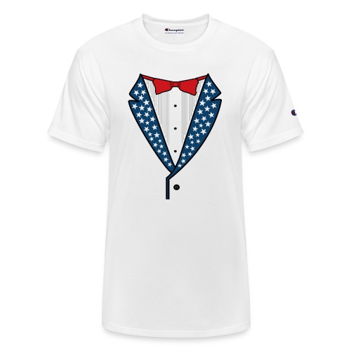 Star Spangled Tuxedo T-Shirt - Champion Unisex T-Shirt