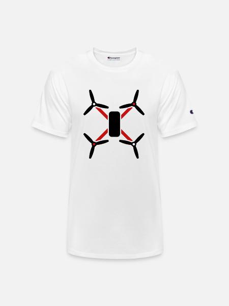 quad - Champion Unisex T-Shirt - white