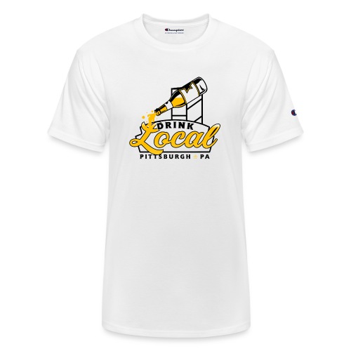 drink local pgh png - Champion Unisex T-Shirt