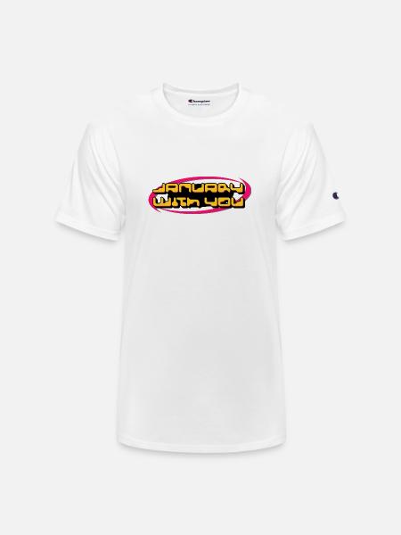 January With You - Champion Unisex T-Shirt - white