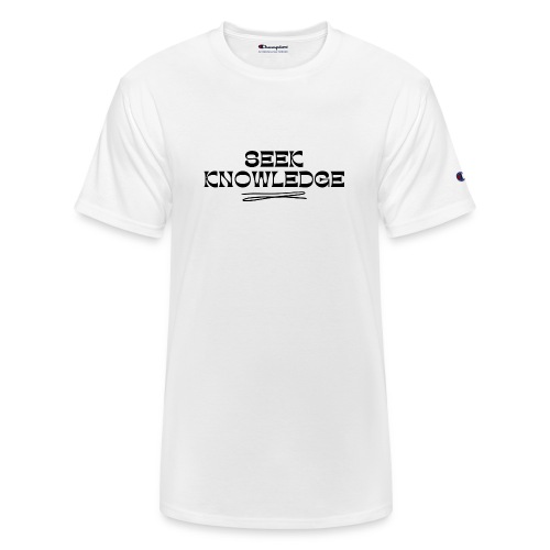 Seek Knowledge - Champion Unisex T-Shirt