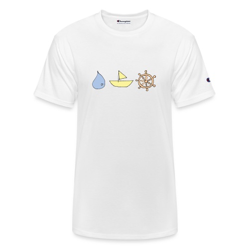 Drop, ship, dharma - Champion Unisex T-Shirt