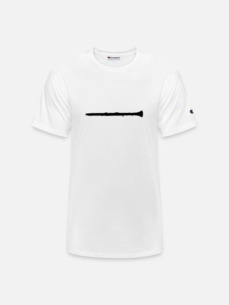 clarinet - Champion Unisex T-Shirt - white