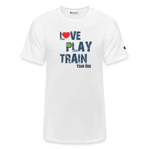 Love.Play.Train Your dog - Champion Unisex T-Shirt